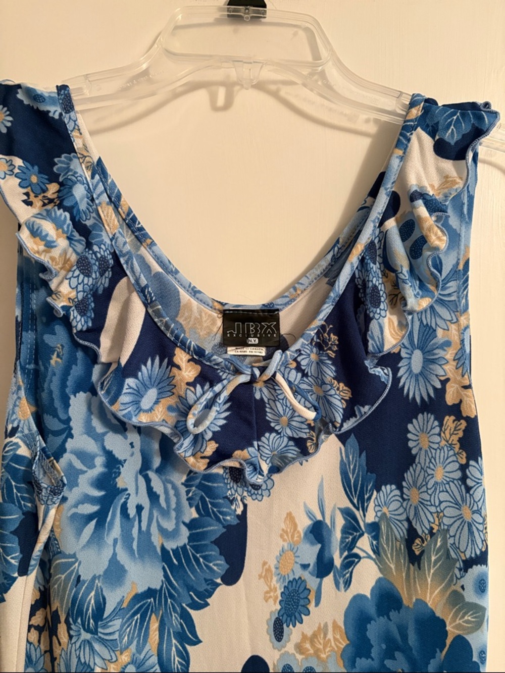 💙 Floral Midi Dress